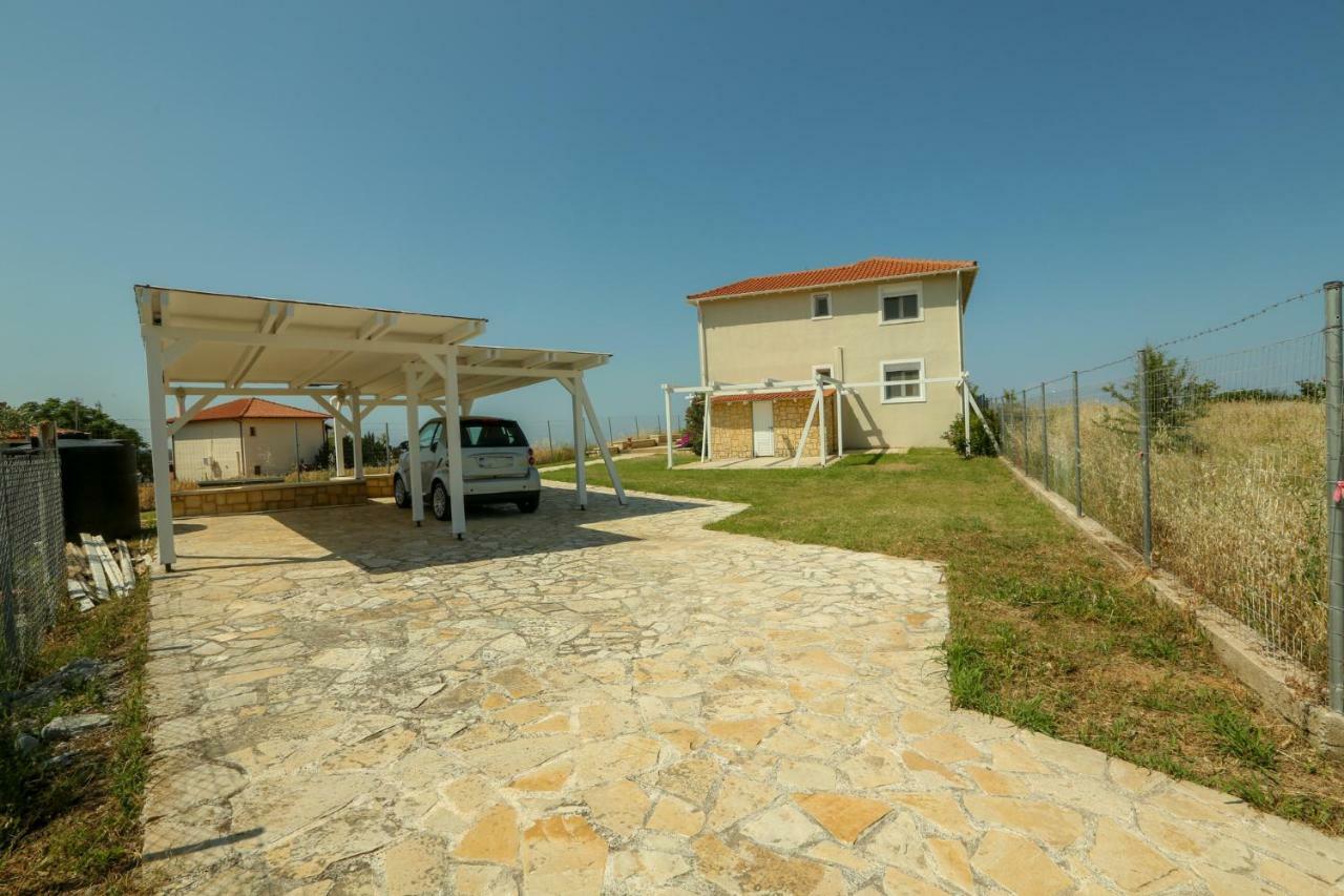 Magnificent Seascape Villa On A Secluded Beach Nea Moudania Extérieur photo