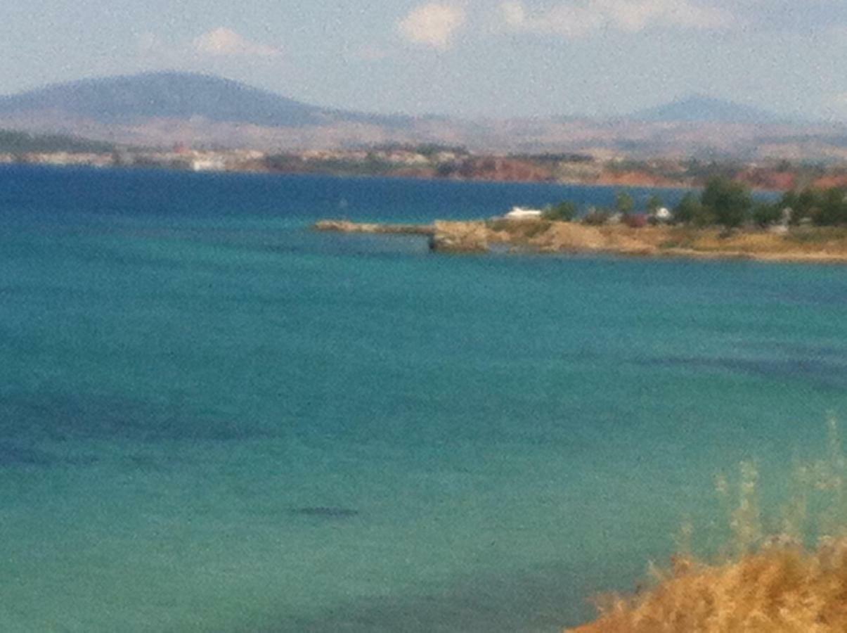 Magnificent Seascape Villa On A Secluded Beach Nea Moudania Extérieur photo