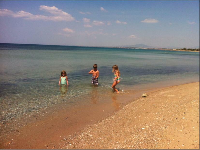Magnificent Seascape Villa On A Secluded Beach Nea Moudania Extérieur photo